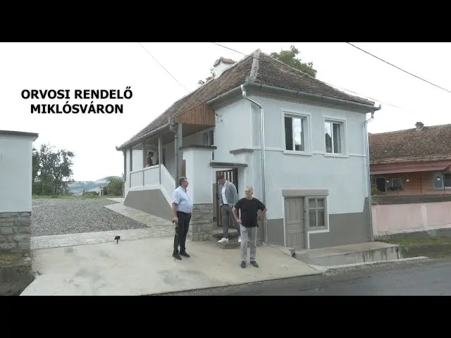 Handing over of the medical office in Miklósvár