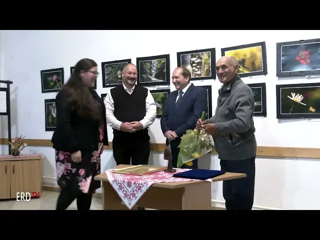 Erdővidék Culture Award to Mr. Sándor Lőrincz, teacher