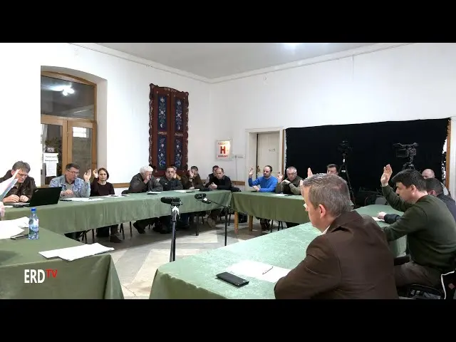 Council meeting in Baraolt, 20 April 2023