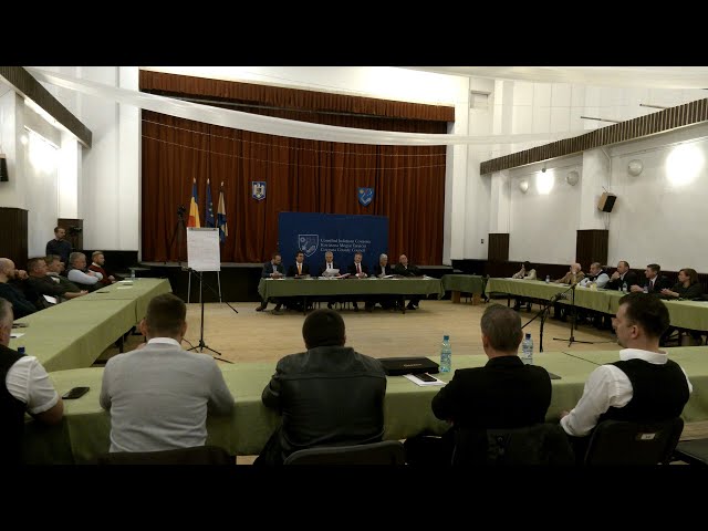 The Kovászna County Council's on-site meeting in Baraolt