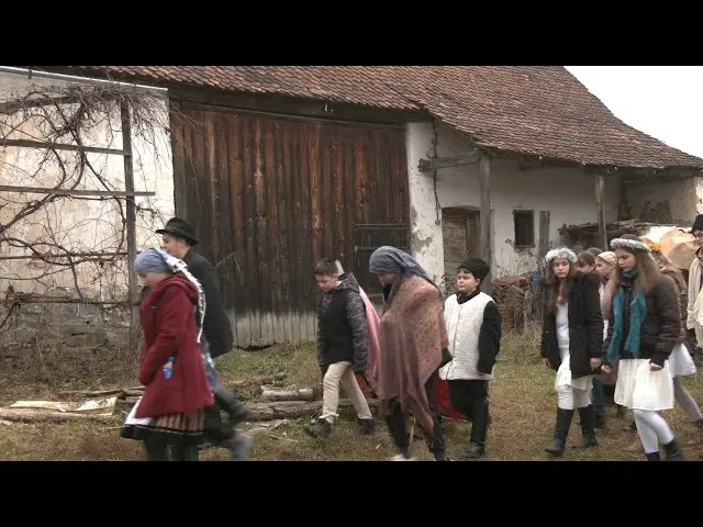 Nativity play in Bodoș