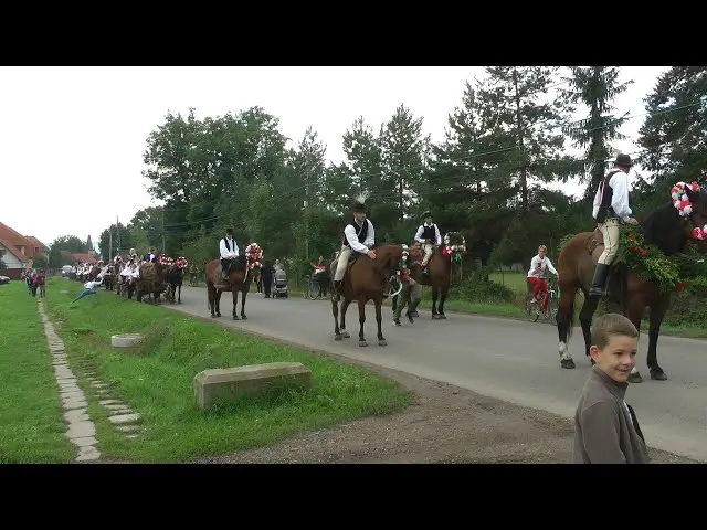 Conform unui vechi obicei - sărbătoarea recoltei în Vârghiș