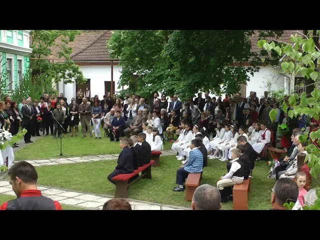 First Communion in Baraolt