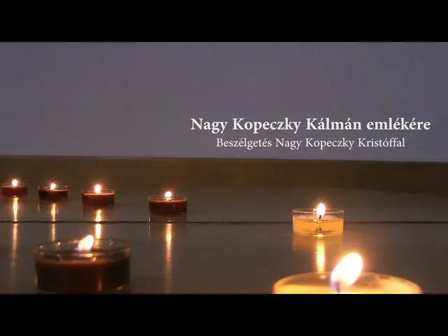 In memory of Kálmán Nagy Kopeczky