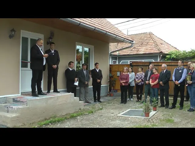 House opening in Biborțeni