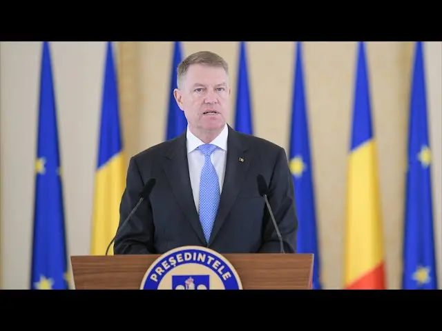 Președintele Klaus Iohannis declară stare de urgență în România