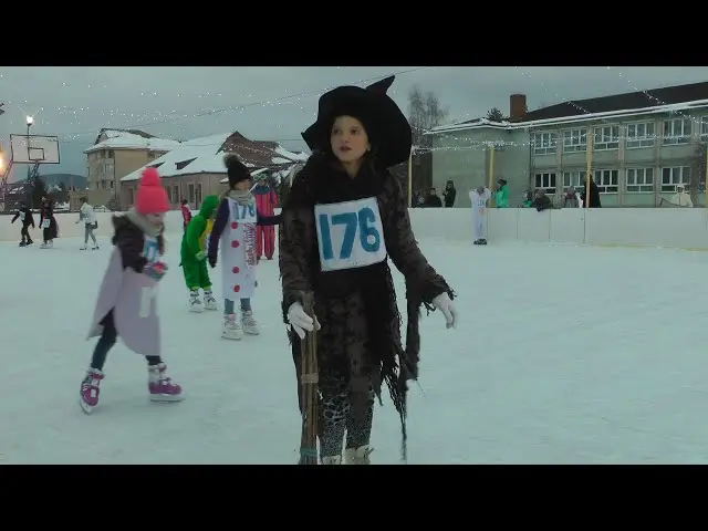 Ice Carnival and the King Penguins hockey team in Baraolt