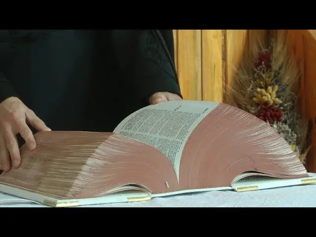 Authentic Vizsoly Bible for the Reformed Church of Aita Seacă