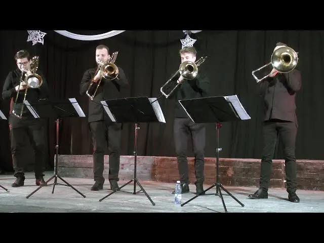 Muzică de trombon în Advent – Four Bones Quartet