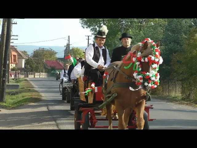 Vintage party for pensioners in Vârghiș