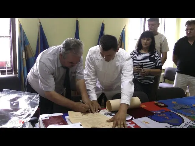 Town twinning agreement between the municipalities of Bățanii Mari and Pusztacsalád