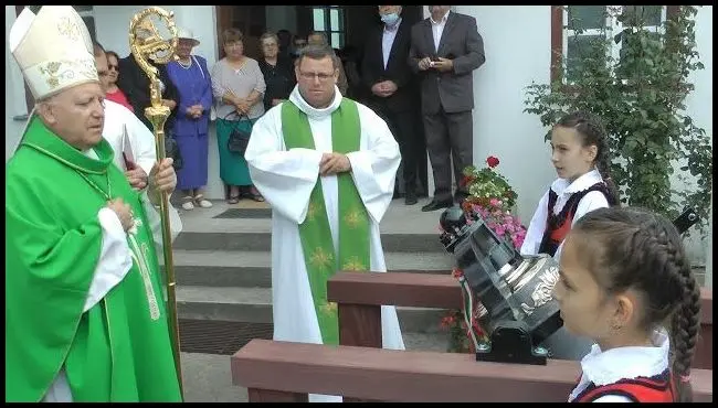 Consecration of the bell in Vârghiș