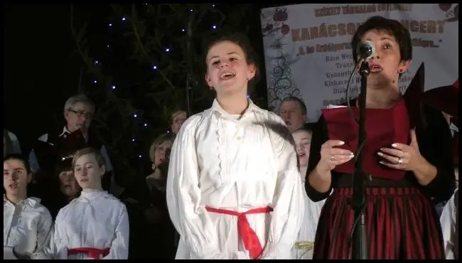 Oh, if you were born in Transylvania, Christmas concert