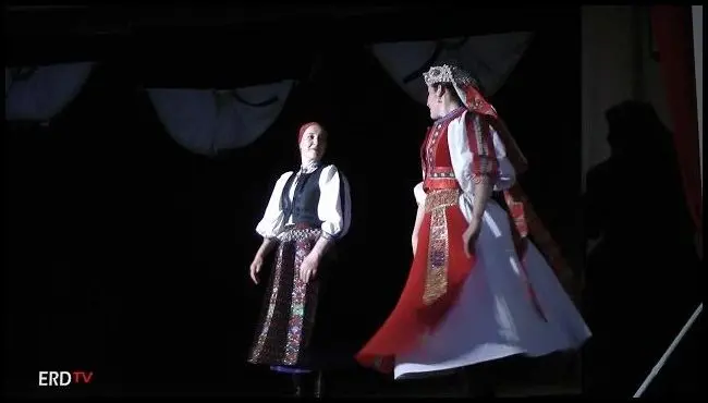 The guest performance of the Háromszék Dance Ensemble from Vârghiș